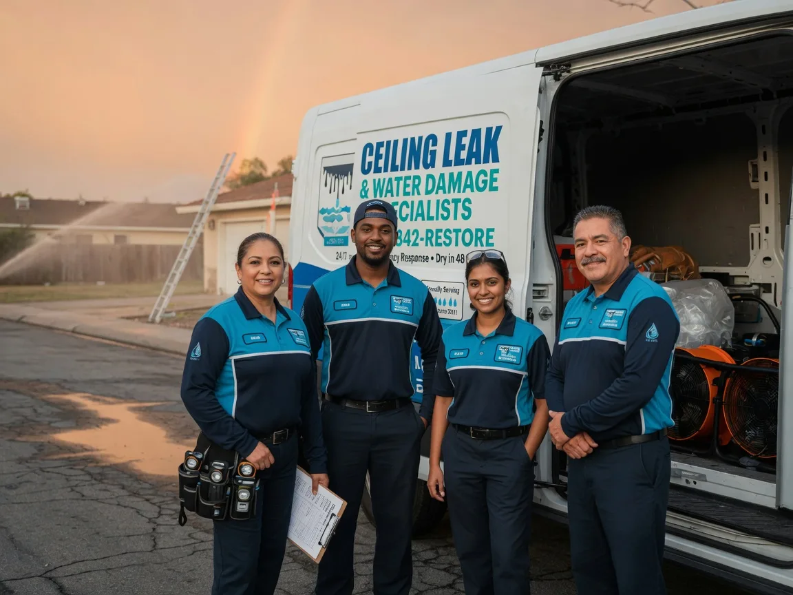 Ceiling Leak Cleanup company in Mcallen, TX